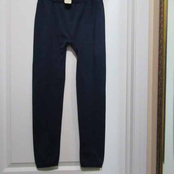 Pants Navy Blue footless leggings lined - Picture 5 of 6